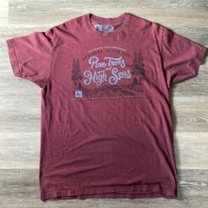 TenTree T-Shirt pine trees high seas and wild by nature combo